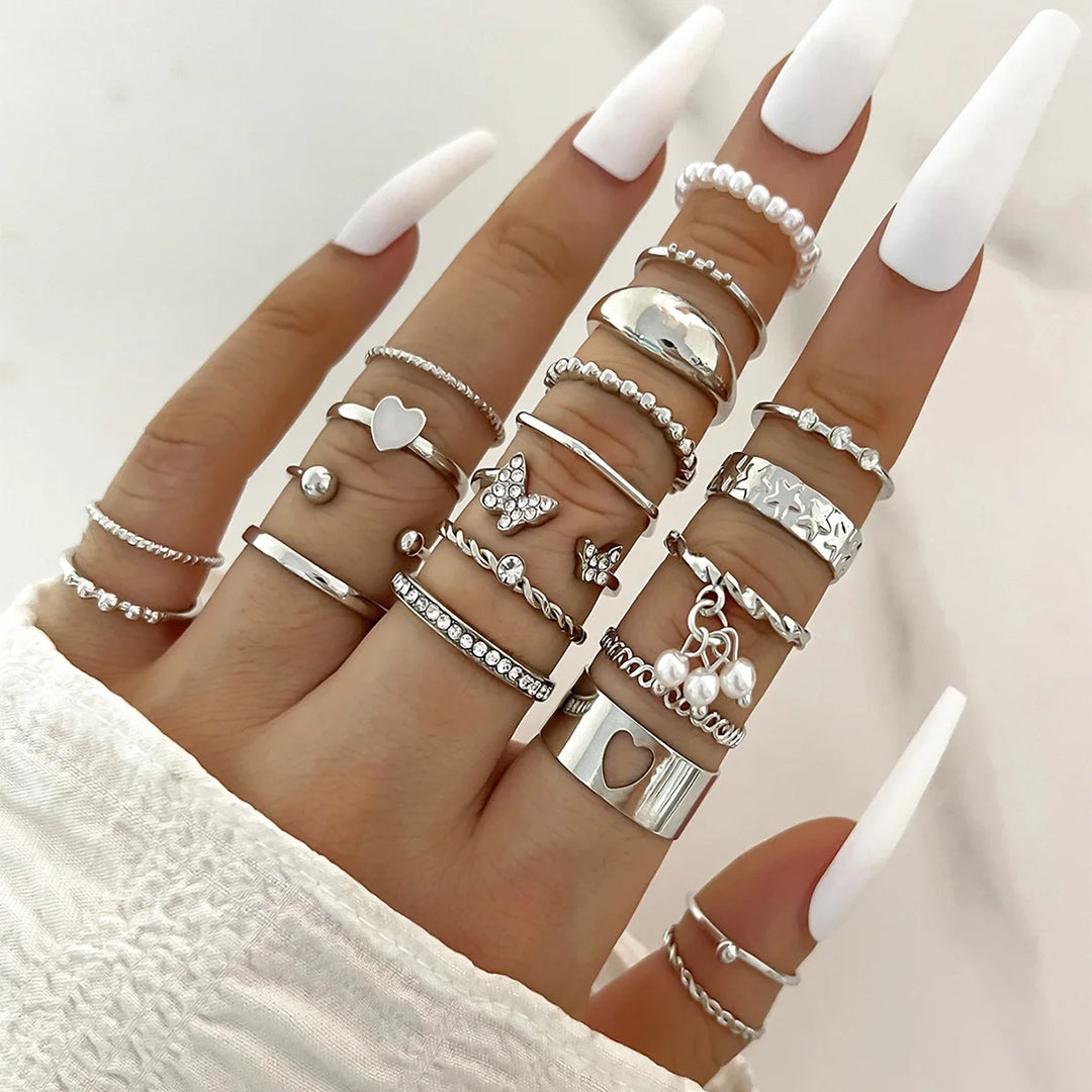 21 pcs ring stacks sep into diff listings