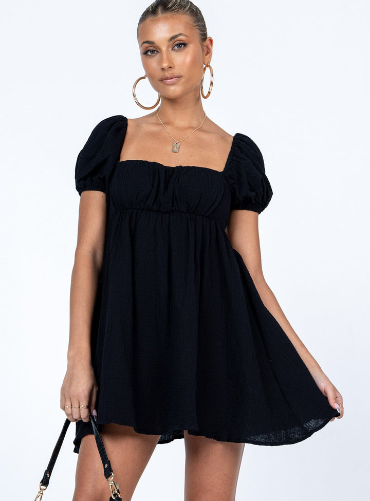 Let's Dance Mini Dress Black