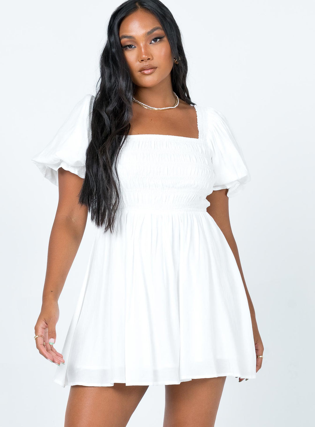 Dani Mini Dress White