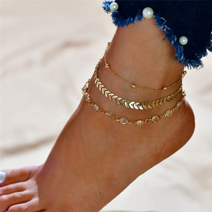 Eirene Bay Anklets