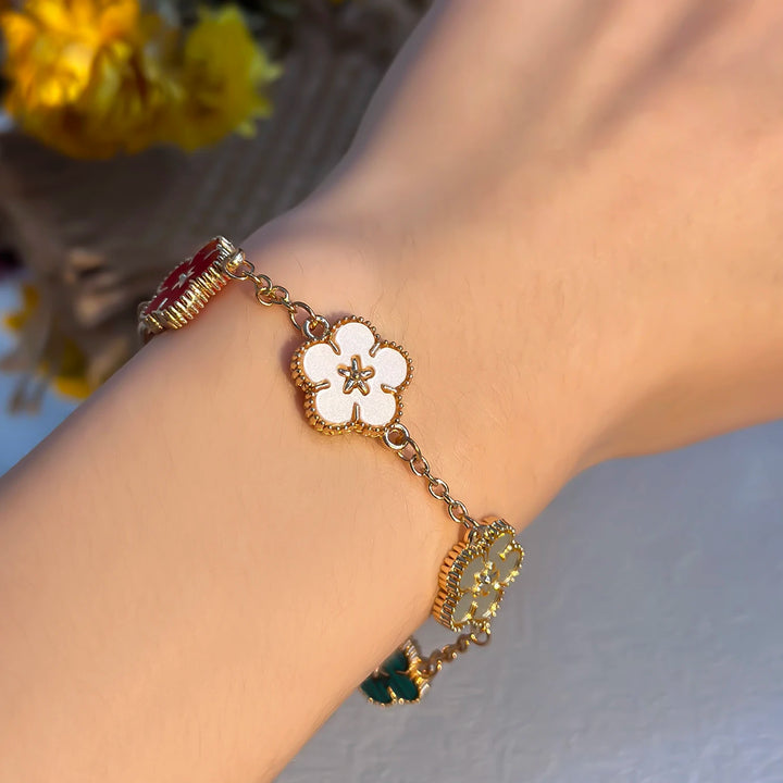 Elara Flower Garden Bracelets