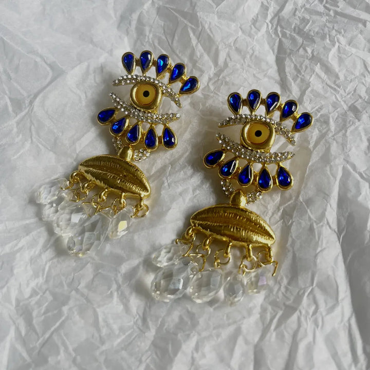 Hyacinth Eyes Earrings