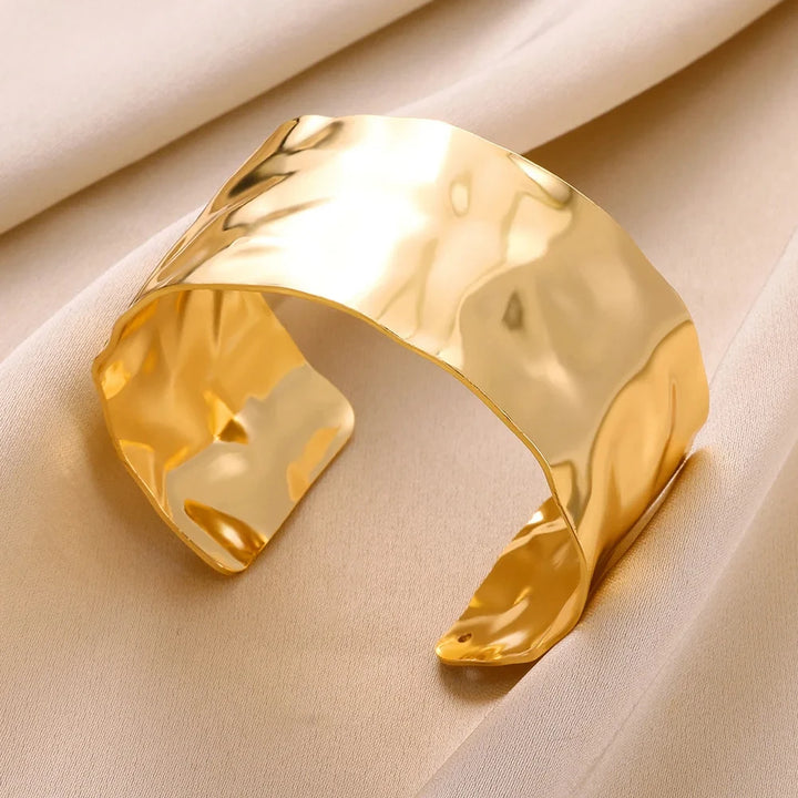 Thalassa Gold Cuff Bangle Bracelets