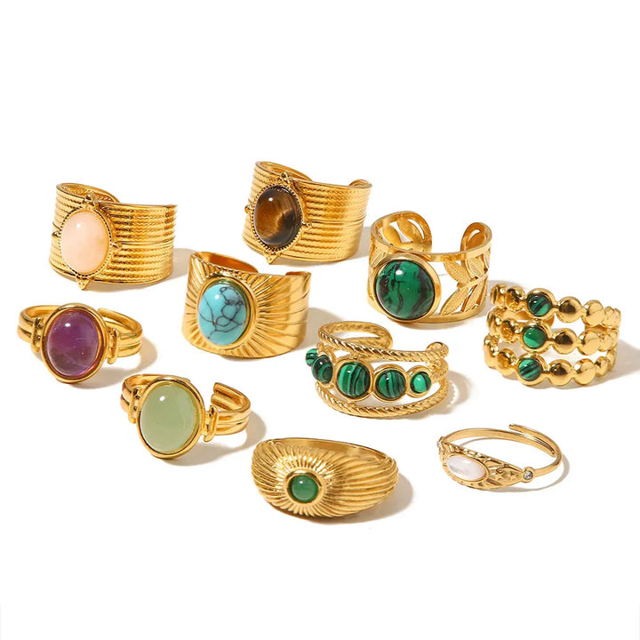 Adira Ele Gemstone Rings