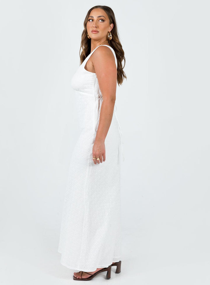 Nellie Maxi Dress White