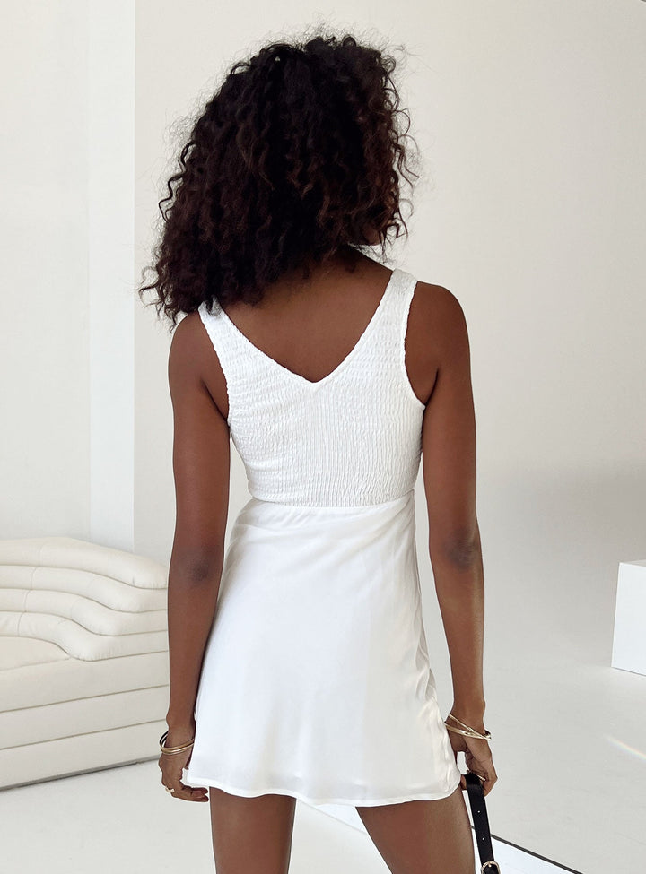 Bareena Mini Dress White