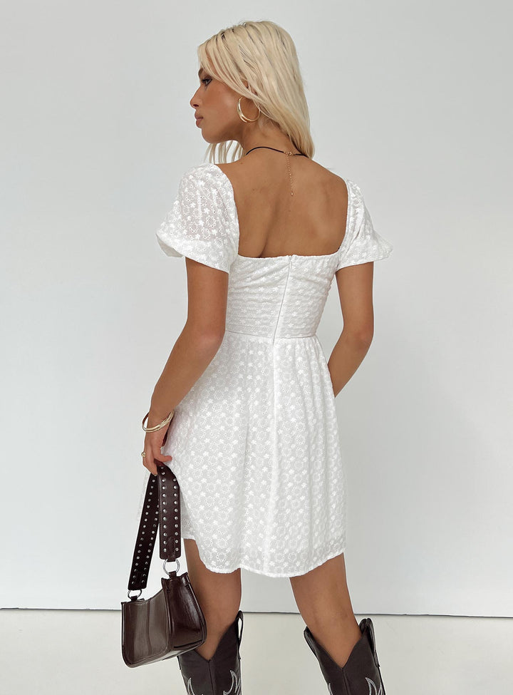 Darso Mini Dress White