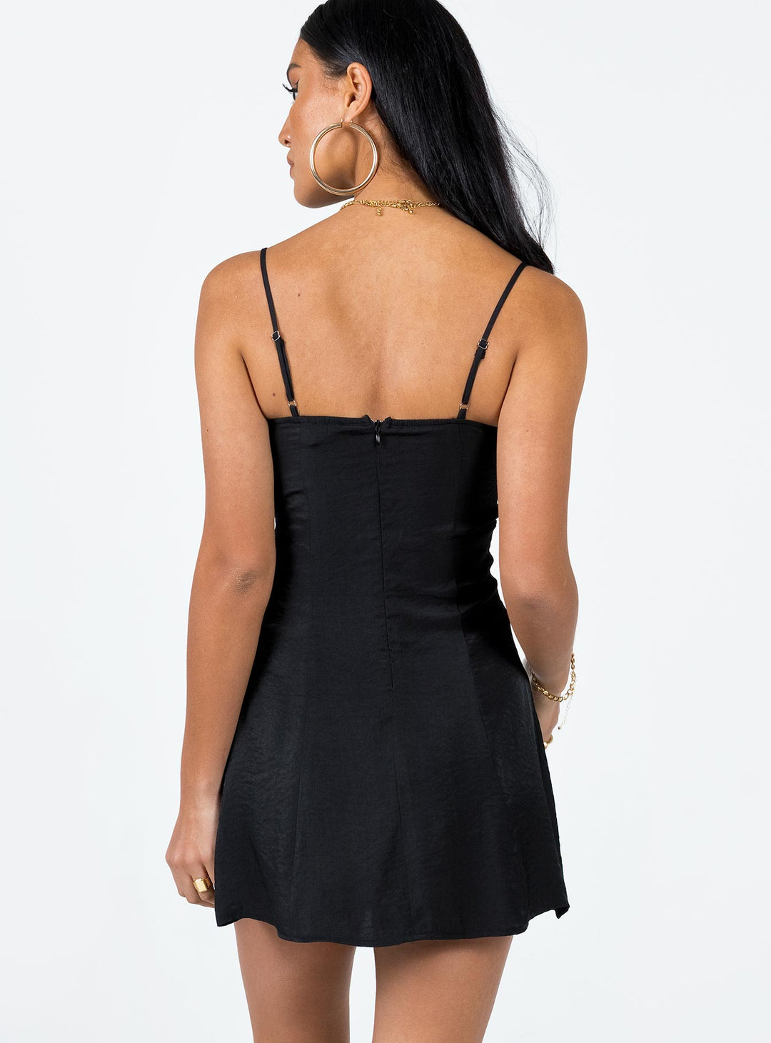 Floreto Mini Dress Black