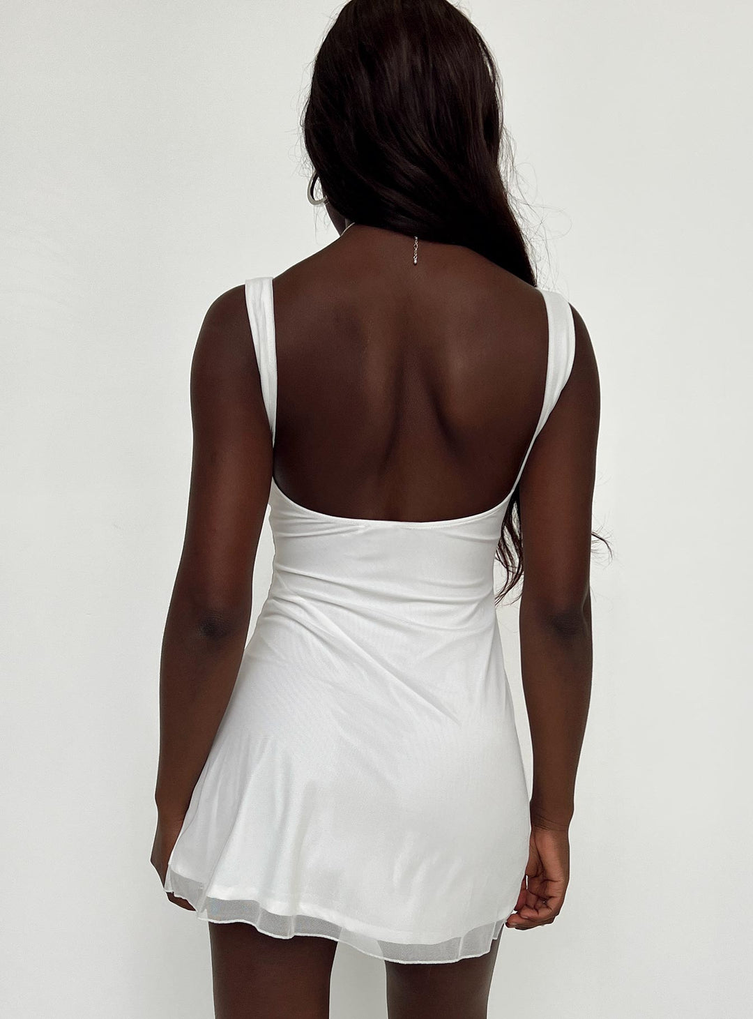 Zuba Mini Dress White