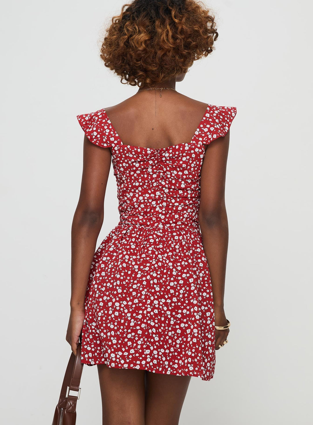 So Sweet Mini Dress  Red / Floral