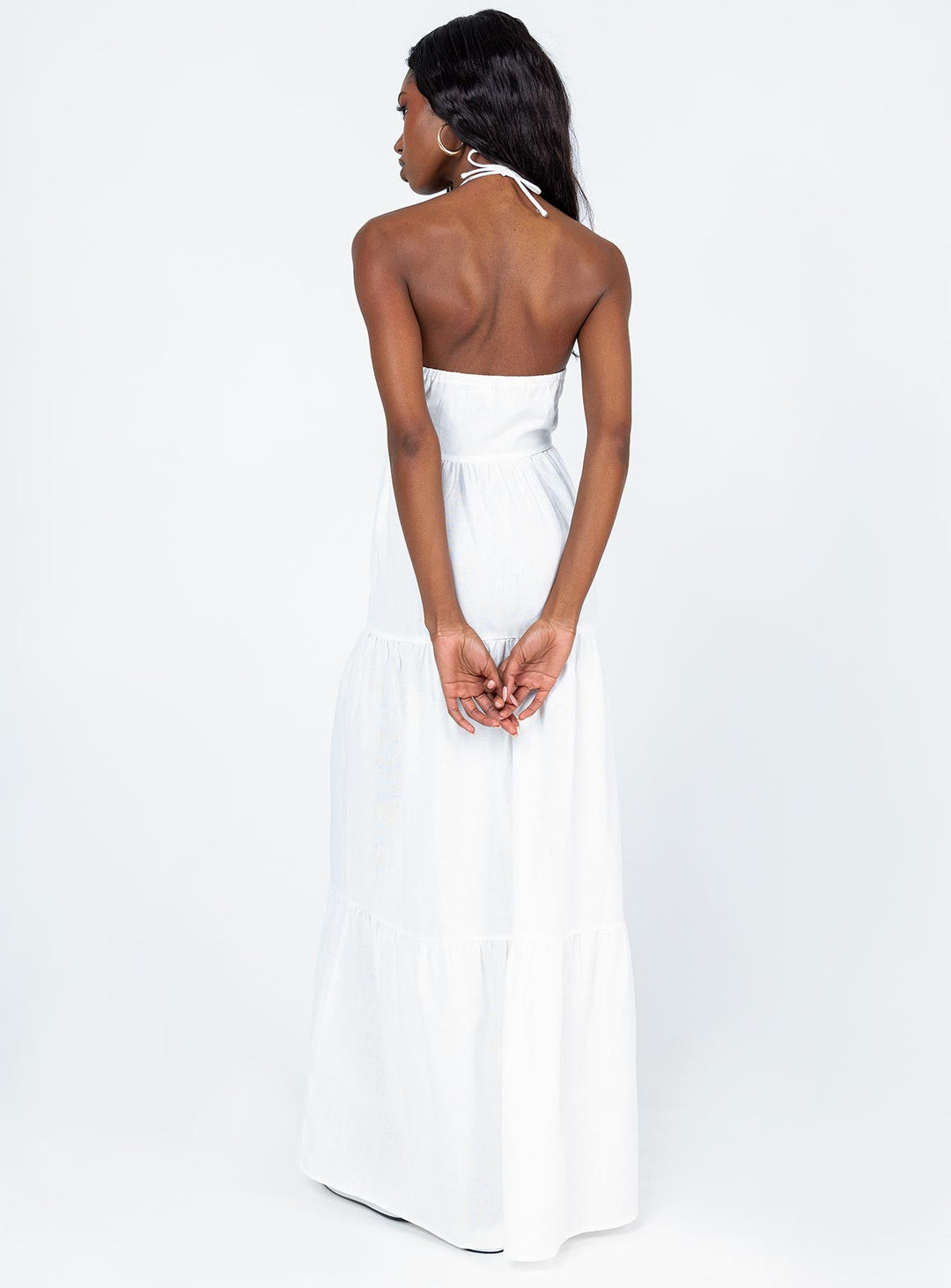 Lincoln Maxi Dress White