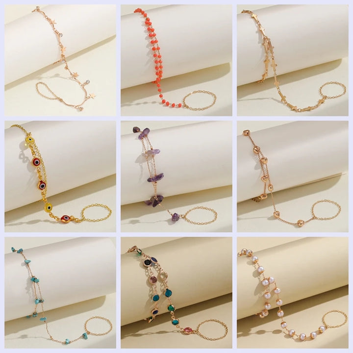 Hand Chain Bracelet Collection