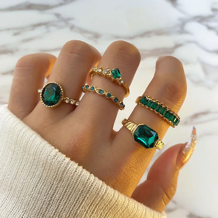 Maya's Treasure Chest Ring Stacks