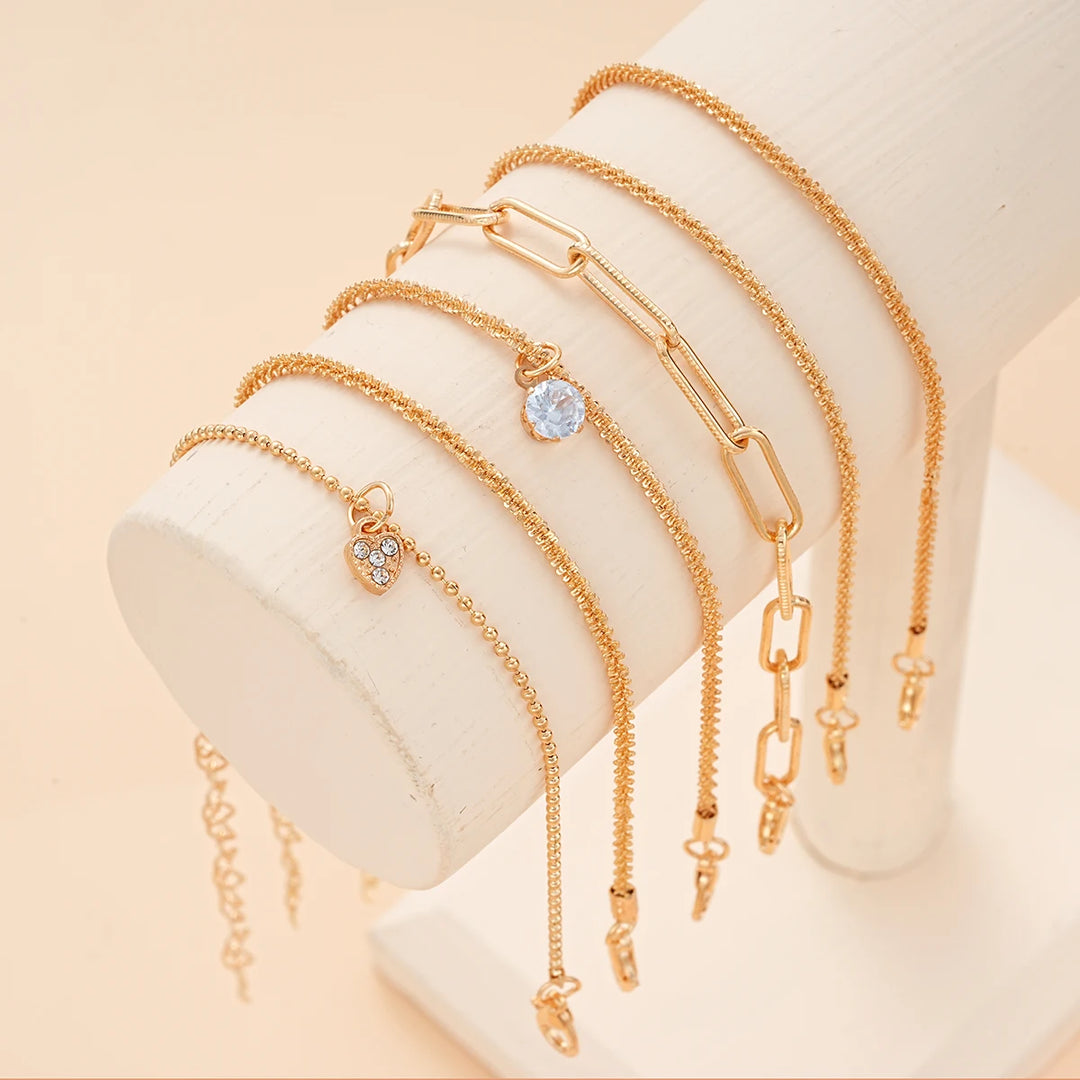 Yseult 6pcs Bracelet Stack