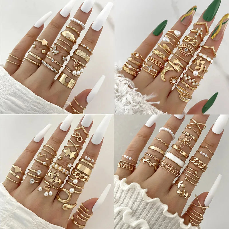 21 pcs ring stacks sep into diff listings