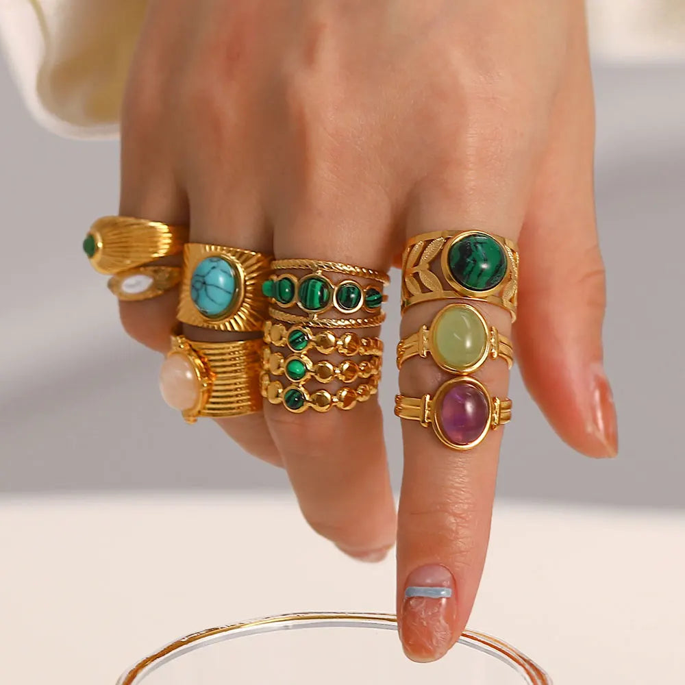 Adira Ele Gemstone Rings