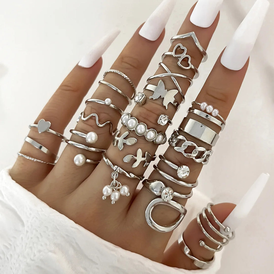 21 pcs ring stacks sep into diff listings