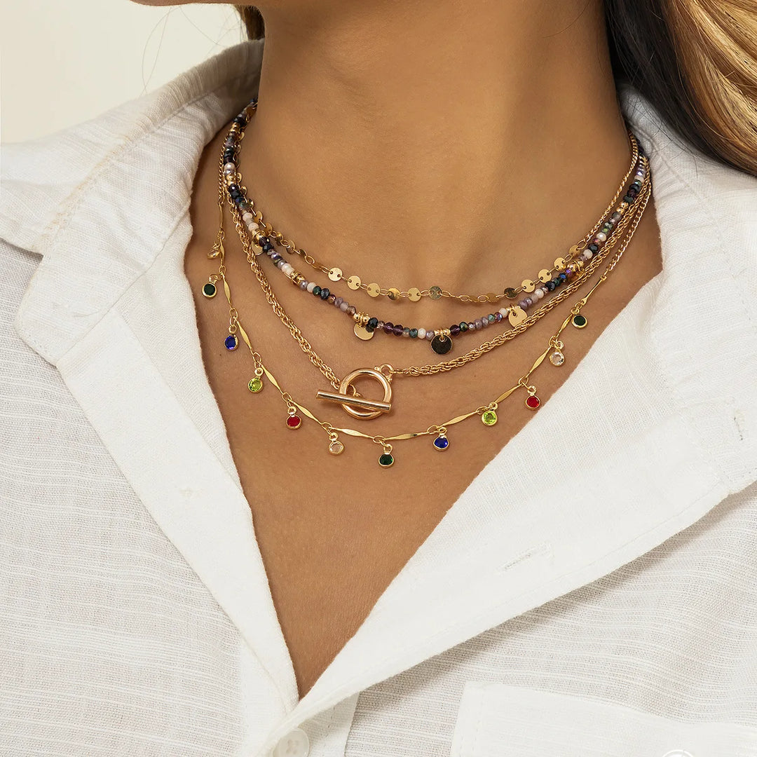 Bellona 4pcs Necklace Stack