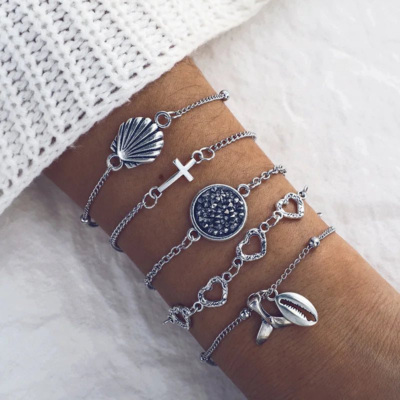 sep this/ 5pcs bracelet stacks