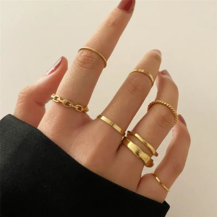 seperate these rings stacks into sep listings