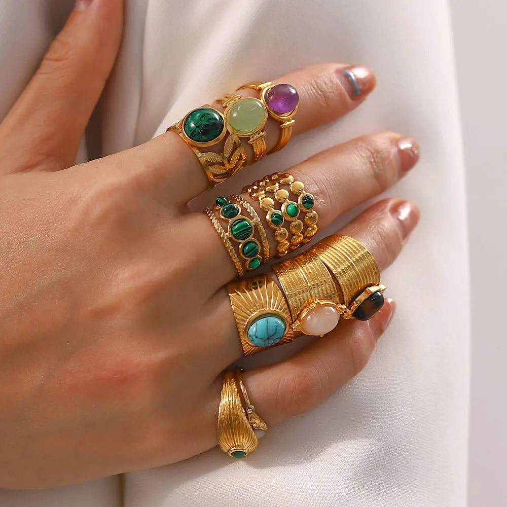 Adira Ele Gemstone Rings