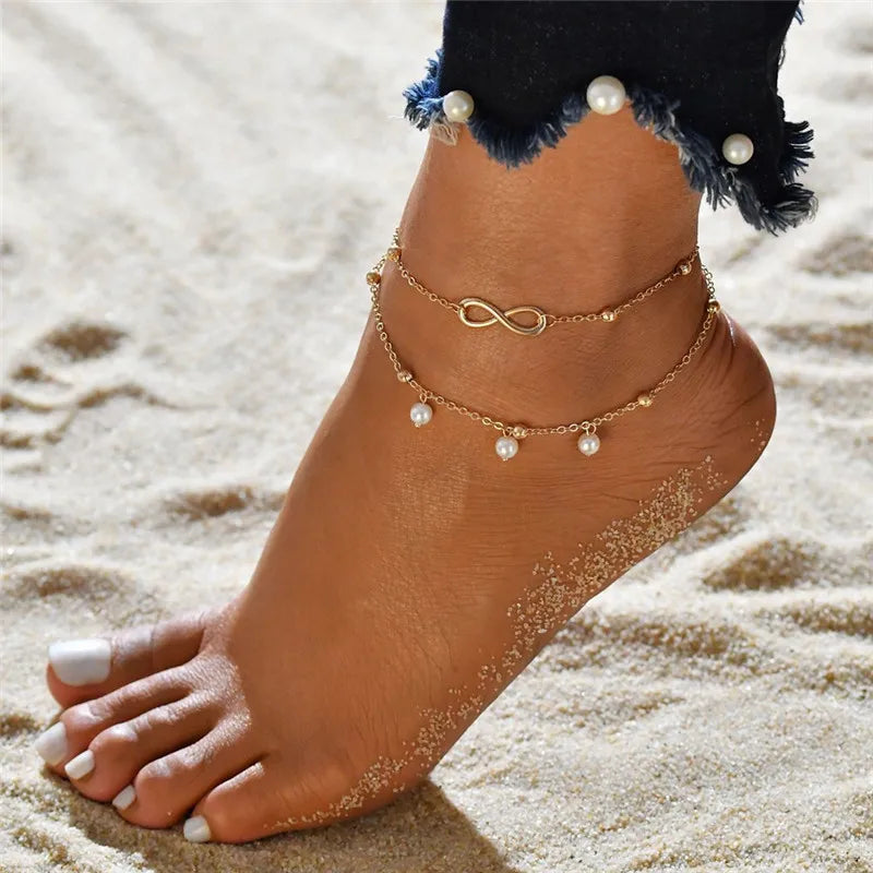 Eirene Bay Anklets