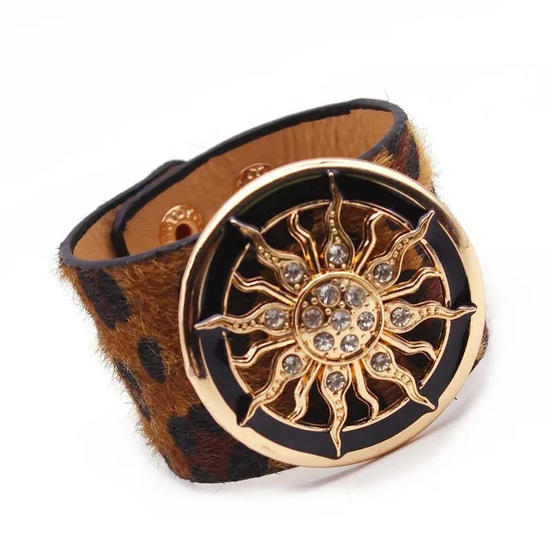 Parvati Sun Textured Cuff Bracelets