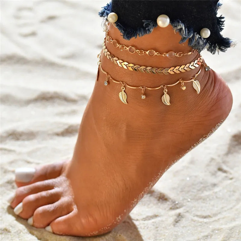 Eirene Bay Anklets