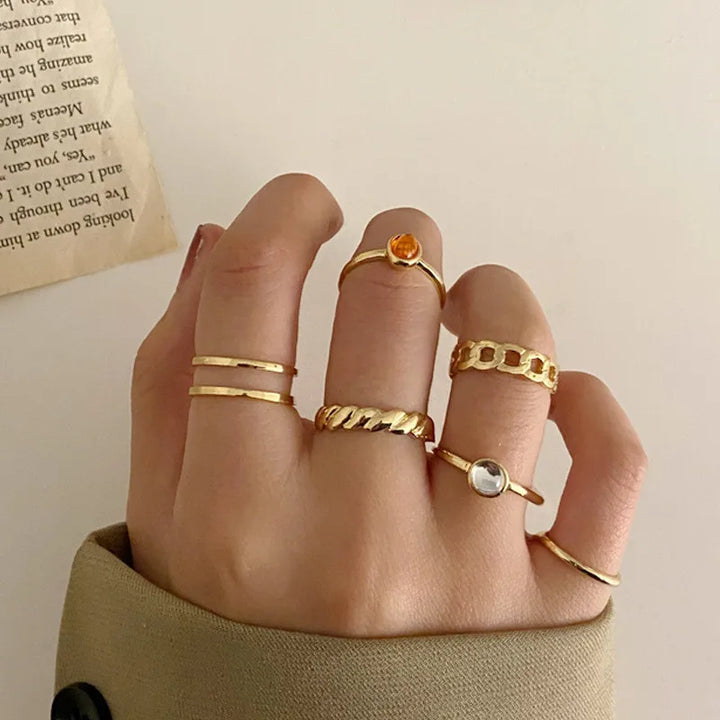 seperate these rings stacks into sep listings