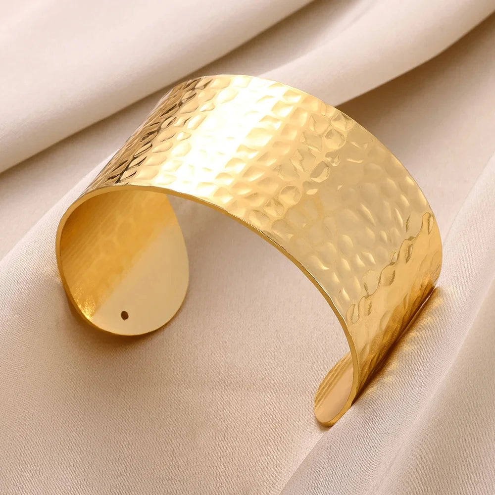 Thalassa Gold Cuff Bangle Bracelets