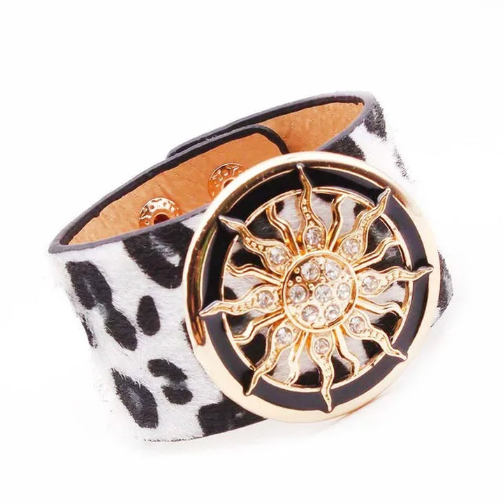 Parvati Sun Textured Cuff Bracelets