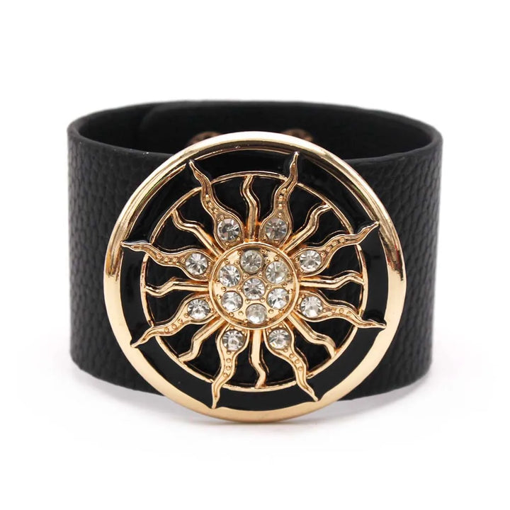 Parvati Sun Textured Cuff Bracelets