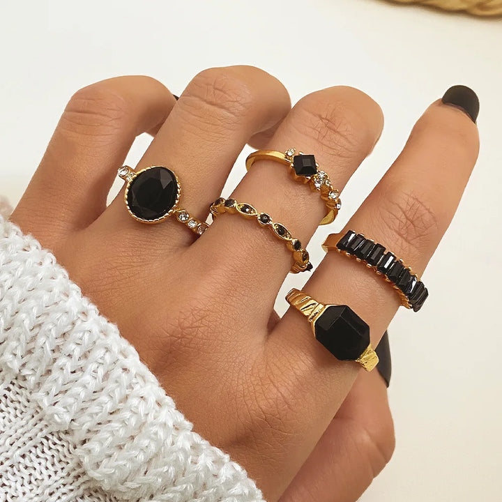 Maya's Treasure Chest Ring Stacks