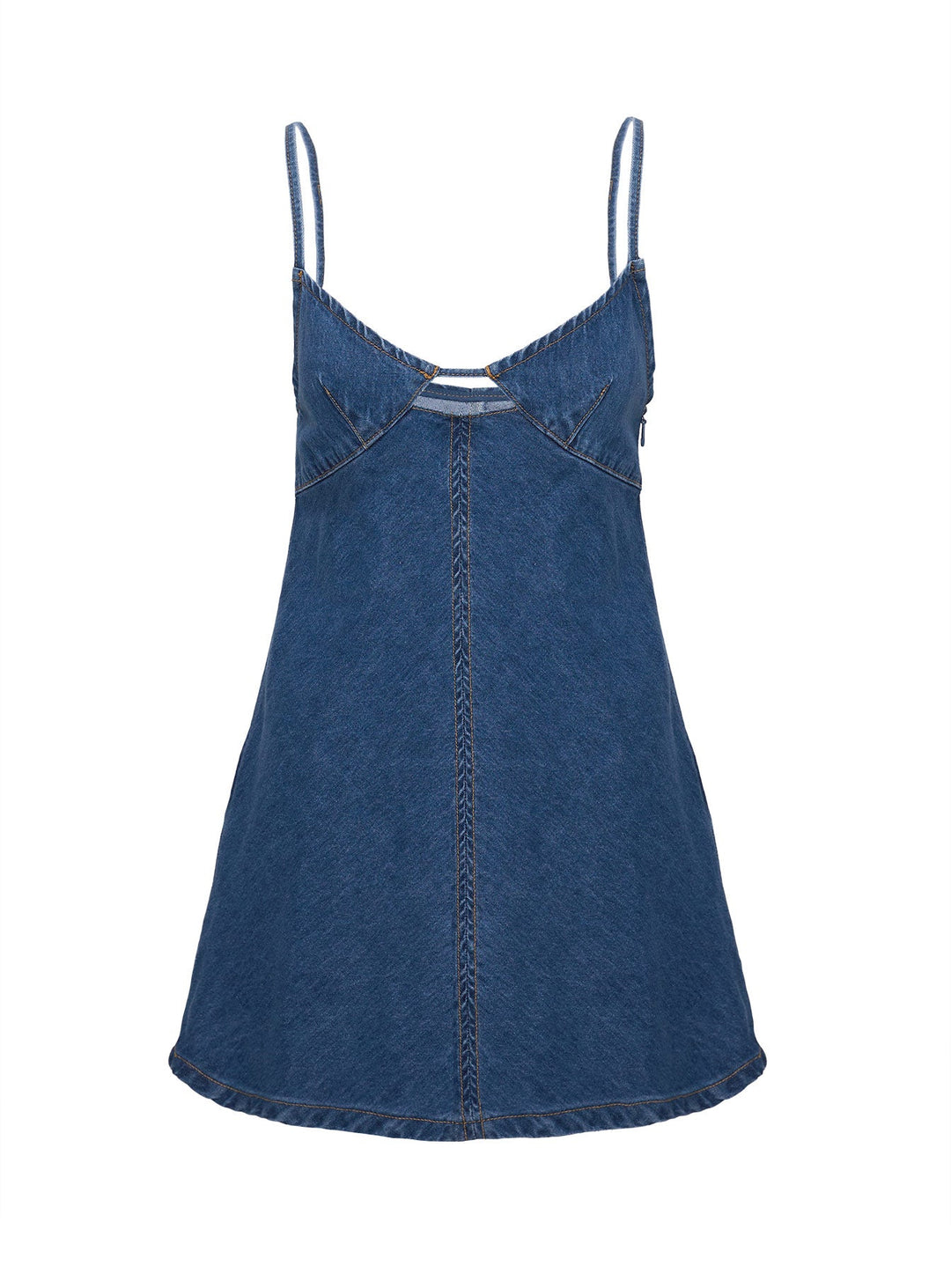 Arwen Denim Mini Dress Blue