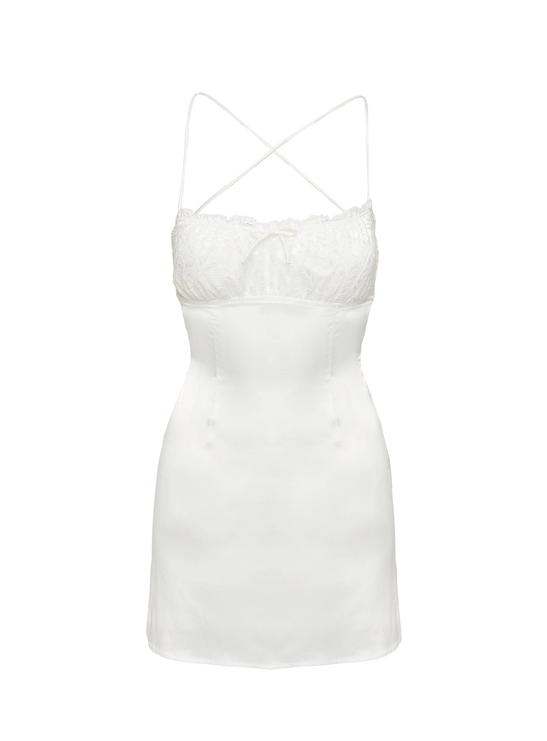 Freefall Mini Dress White