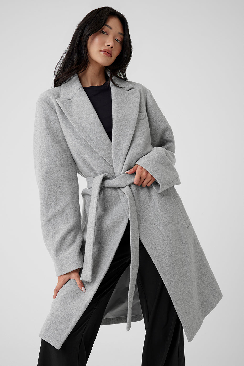 Wool Gameday Overcoat - Athletic Heather Grey