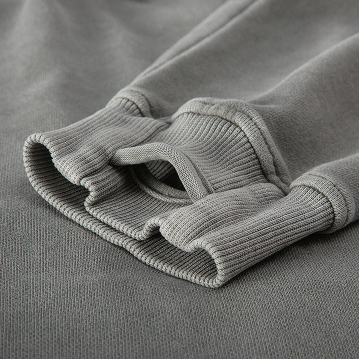 Dino Kanji Washed Turtleneck Hoodie - Unisex Fit