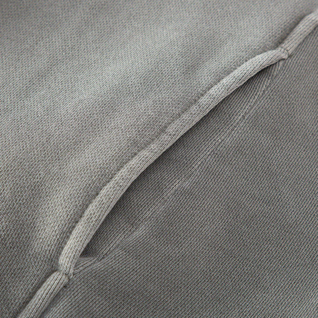 Dino Kanji Washed Turtleneck Hoodie - Unisex Fit