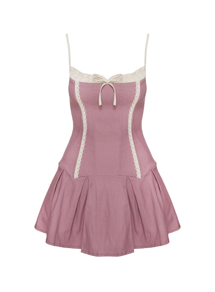 Shirina Mini Dress Dusty Pink