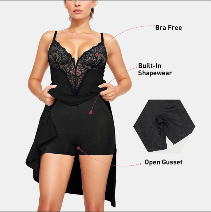 Shapewear Lace Fusion Dress