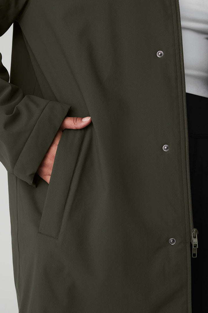 Signature Overcoat - Stealth Green