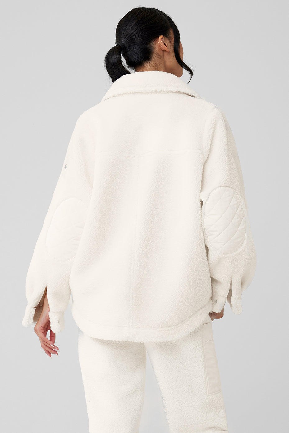 Sherpa Heights Shacket - Ivory