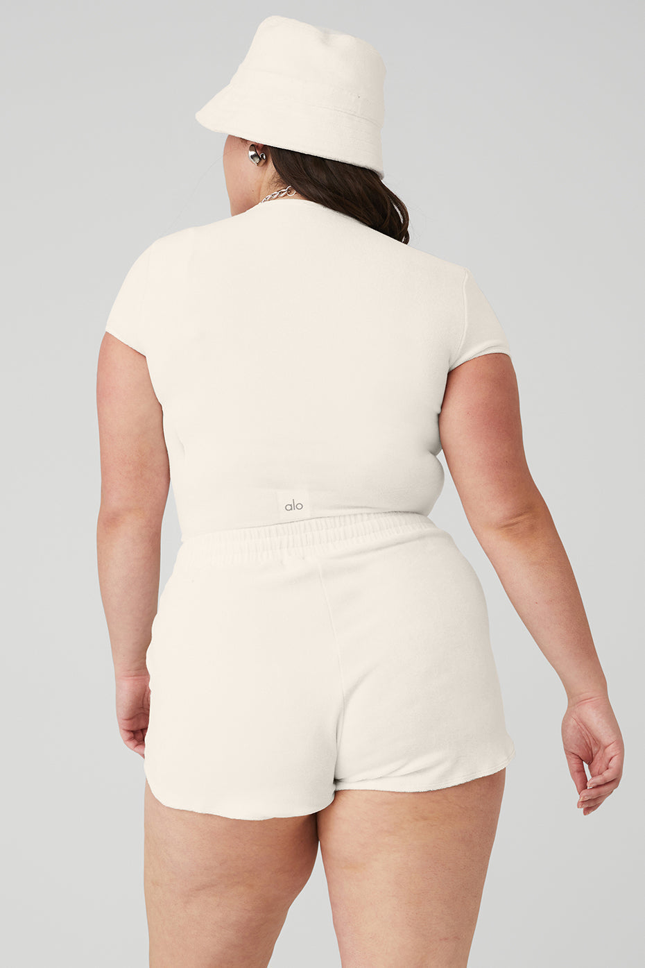 Terry Beachside Short Sleeve - Ivory