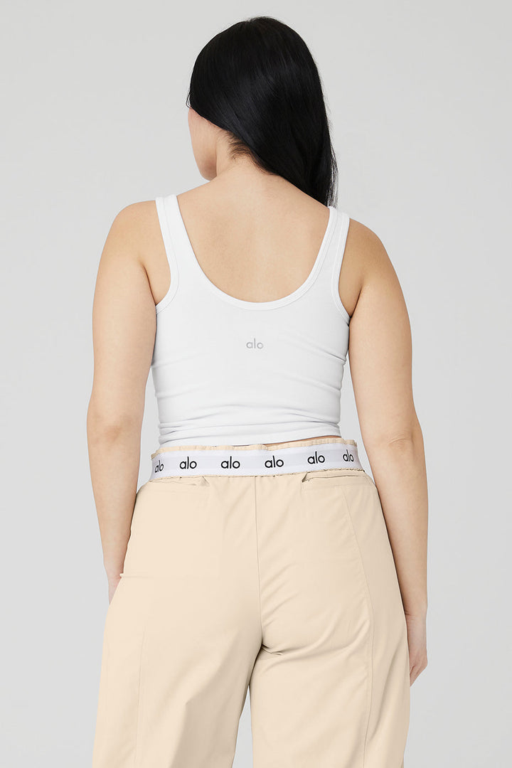 Seamless Chosen Tank - White