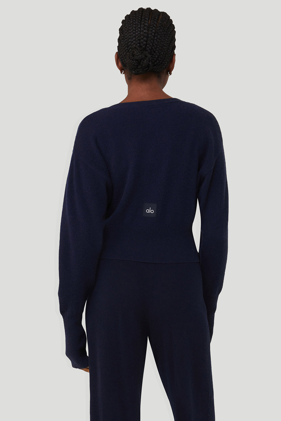 Cashmere Jet Set Cardigan - Navy