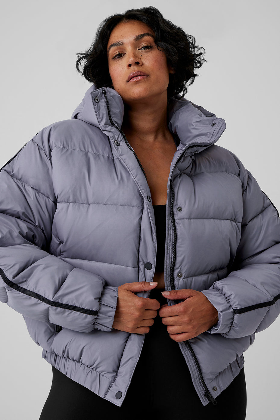 Aspen Love Puffer Jacket - Fog