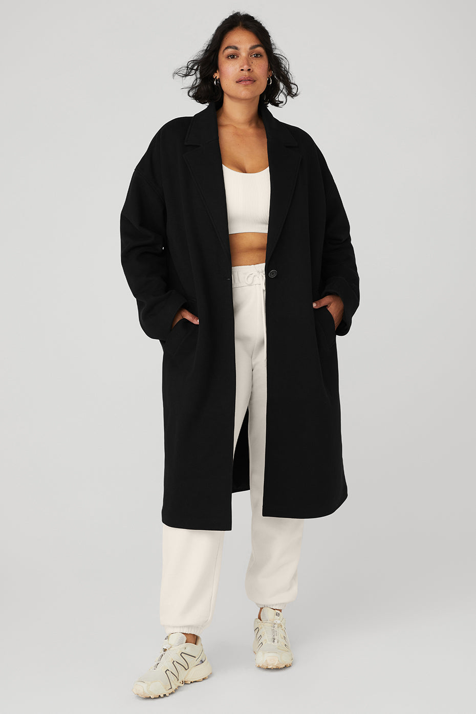 VIP Blazer Trench - Black