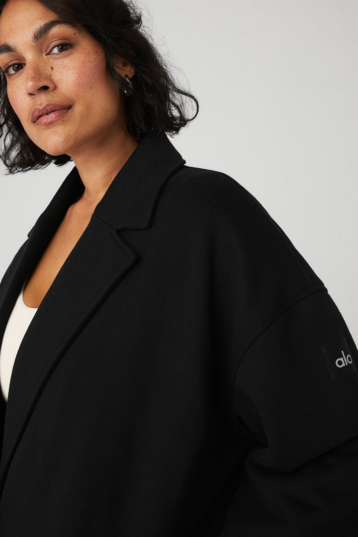 VIP Blazer Trench - Black