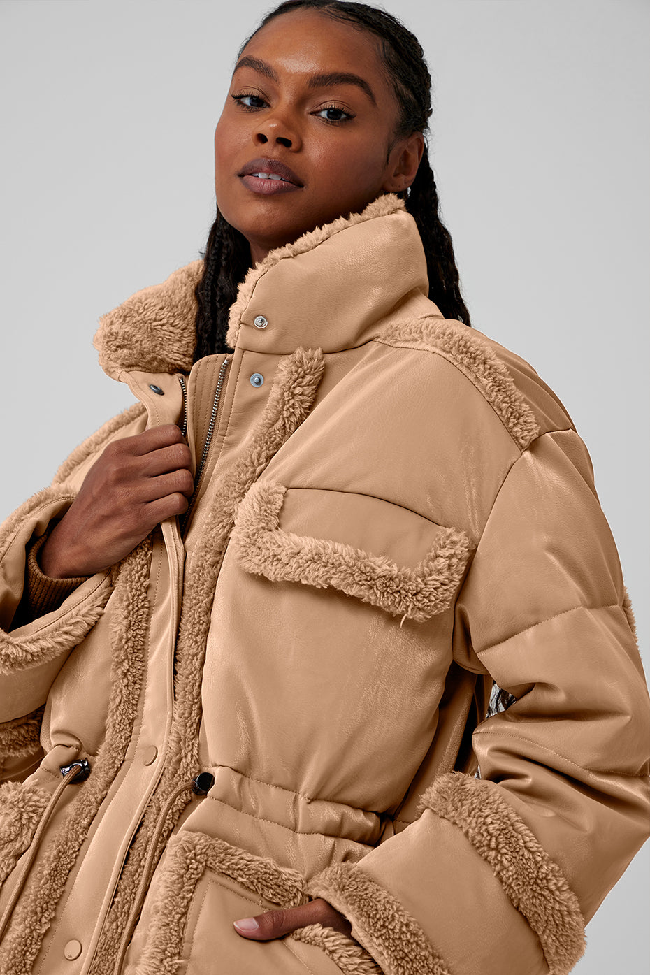 Ice Breaker Puffer Jacket - Toasted Almond