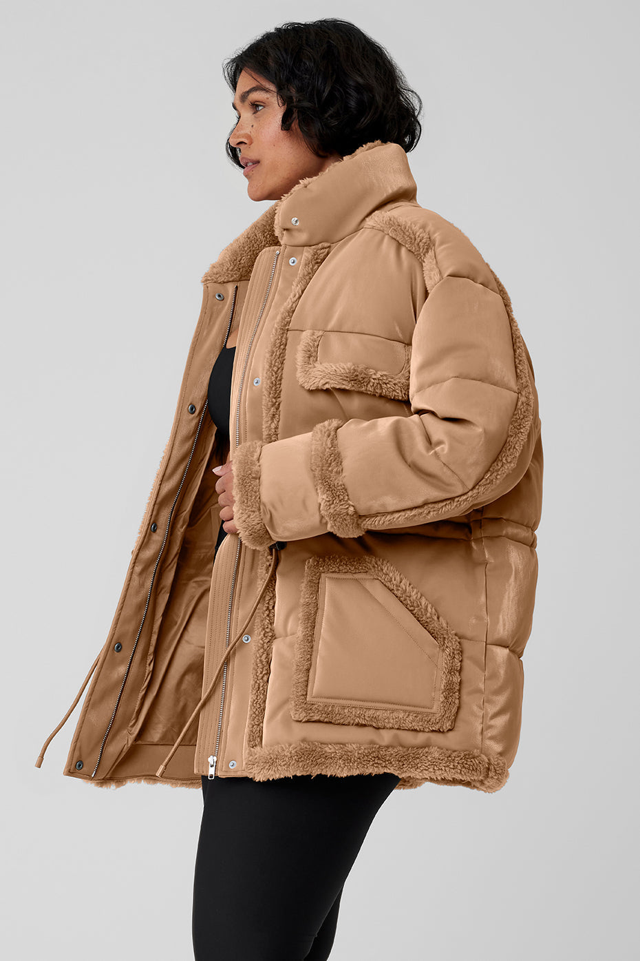 Ice Breaker Puffer Jacket - Toasted Almond